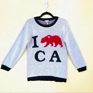 Kirra I Love (bear) California Knit Sweater